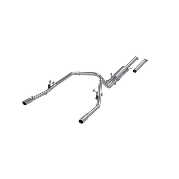MBRP 2004-2005 Dodge Ram Hemi 1500 5.7L SC/CC-SB Cat Back Dual Split Rear - S5112AL