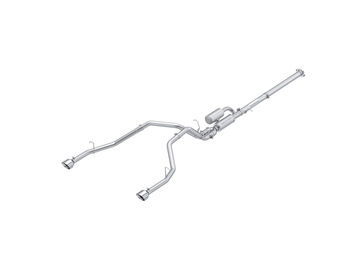 MBRP 2025+ RAM 1500 3.0L Pro Series 3.0in Cat-Back Dual Rear Exit Exhaust - T304 Stainless - S5156304
