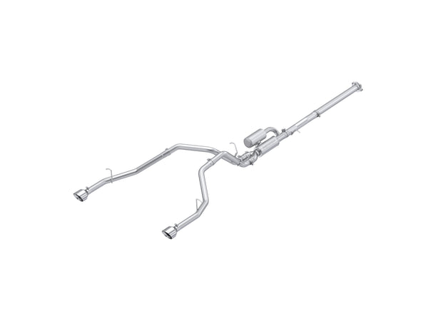 MBRP 2025+ RAM 1500 3.0L Pro Series 3.0in Cat-Back Dual Rear Exit Exhaust - T304 Stainless - S5156304