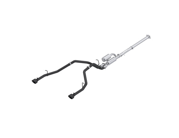 MBRP 2025+ RAM 1500 3.0L BLK Series 3.0in Cat-Back Dual Rear Exit Exhaust - S5156BLK