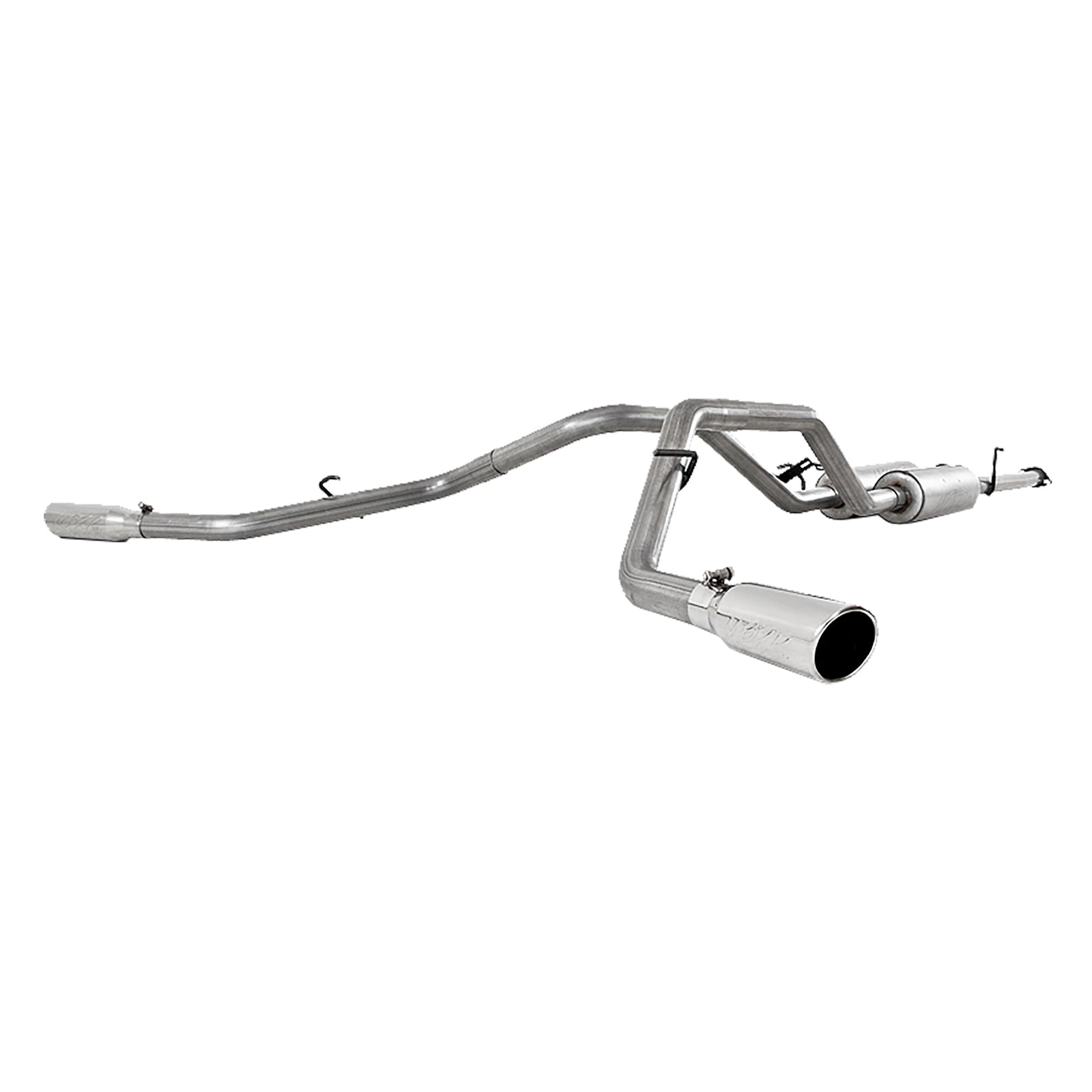 MBRP 2009-2010 Toyota Tundra 5.7L EC-Std. & SB/CC-SB Cat Back Dual Split Side - S5316409