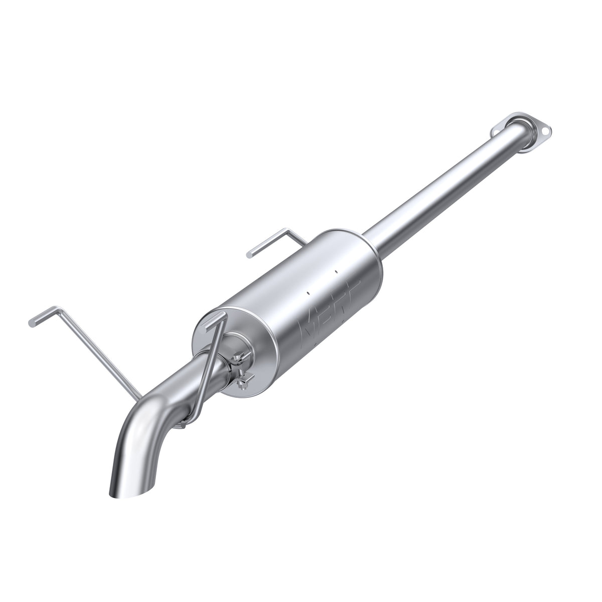 MBRP 05-11 Toyota Tacoma 4.0L EC/CC-SB Cat Back Turn Down Single Side T409 Exhaust - S5322409