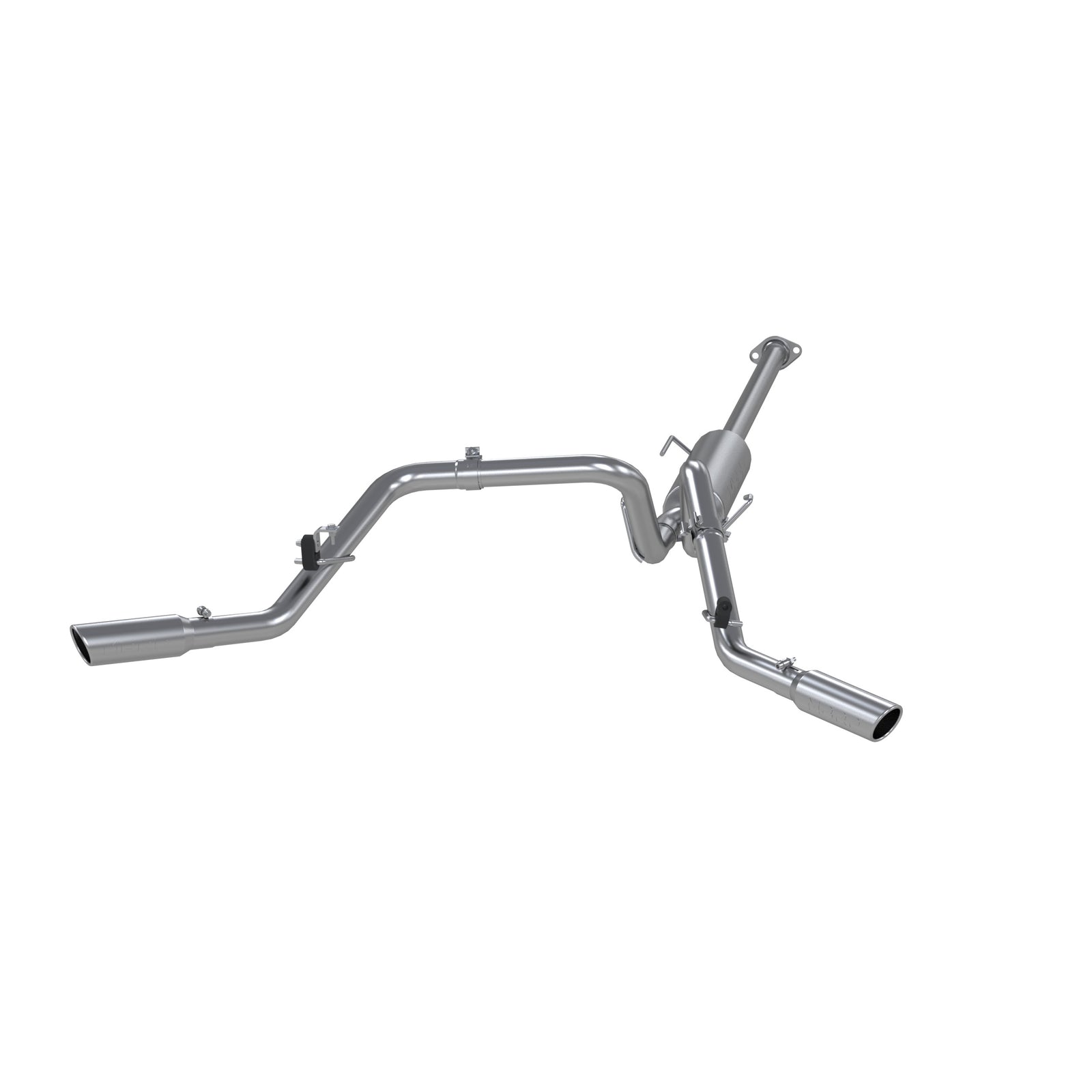 MBRP 05-13 Toyota Tacoma 4.0L EC/CC AL Dual Split Side Cat Back Exhaust - S5328AL