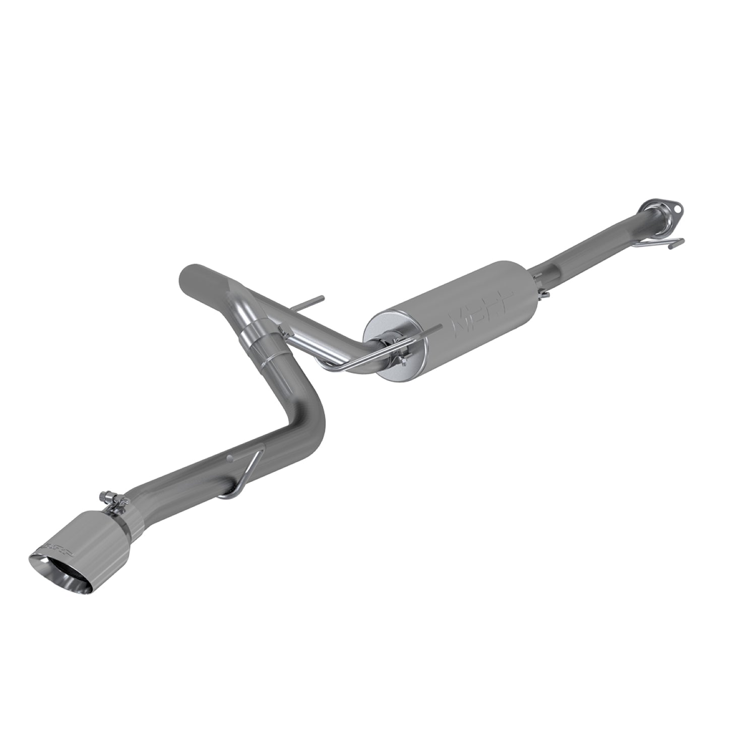 MBRP 10-18 Toyota 4 Runner AL 4in O.D Tip Single Rear Exit 2.5in Cat Back Exhaust - S5342AL