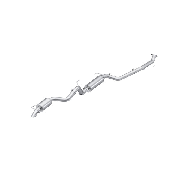 MBRP 24-26 Toyota Land Cruiser 2.4L 3in Cat-Back Single Rear High-Clearance Turn Down - T304 - S5344304