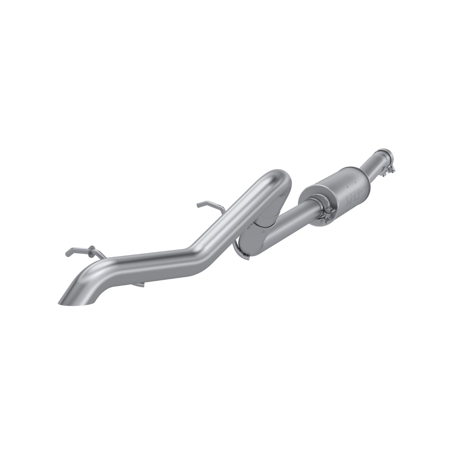 MBRP 2007-2009 Jeep Wrangler (JK) 3.8L V6 4 dr Off-Road Tail Pipe Muffler before Axle - S5514409