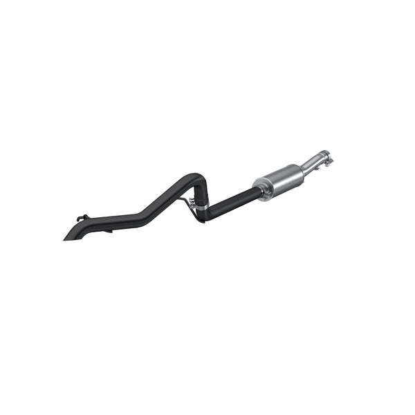 MBRP 12 Jeep Wrangler/Rubicon 3.6L V6 Cat Back Single Rear Exit Off-Road Black Exhaust - S5530BLK