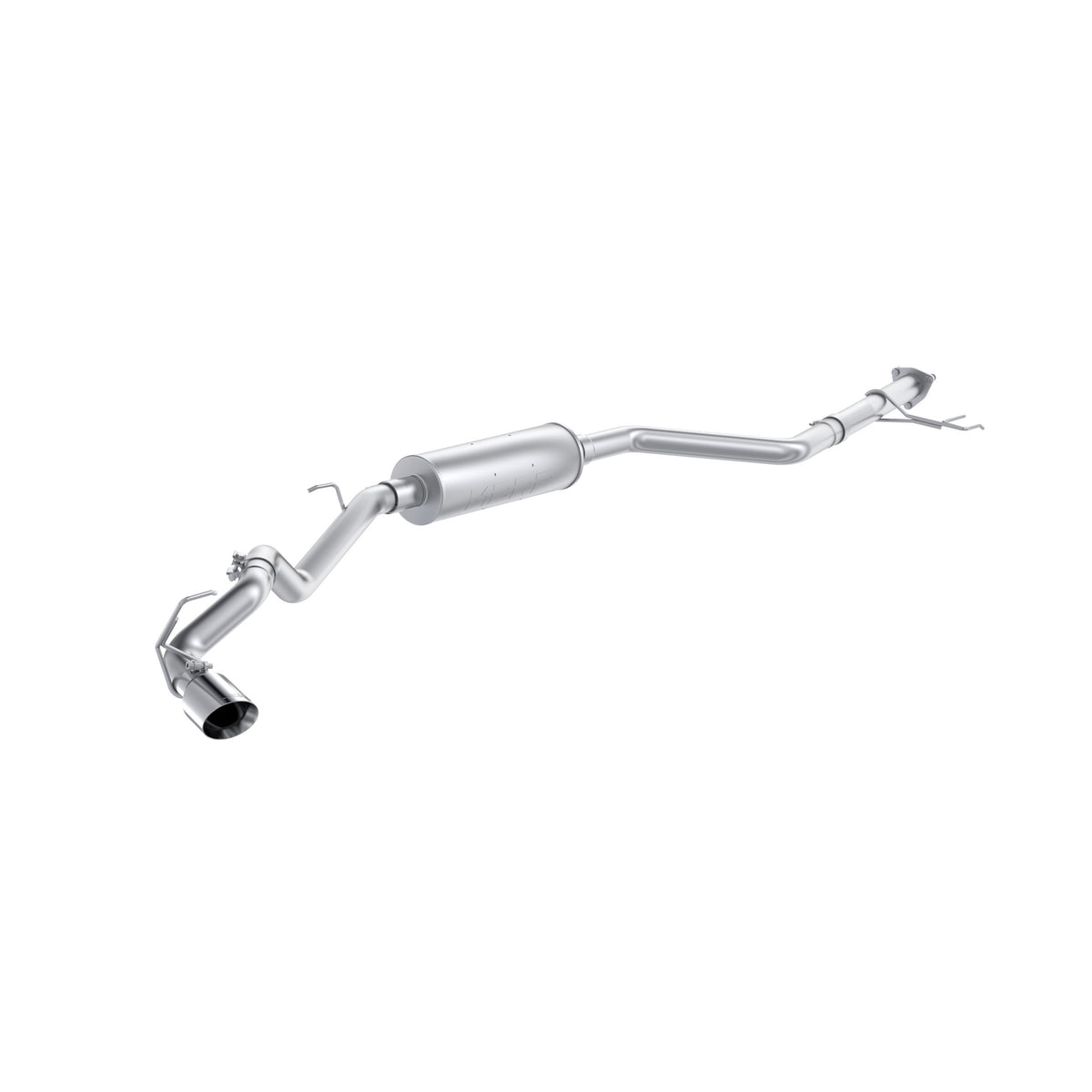 MBRP 17-20 Honda Ridgeline 3.6L T304 Stainless Steel 2.5in Cat-Back - Single Side - S5900304