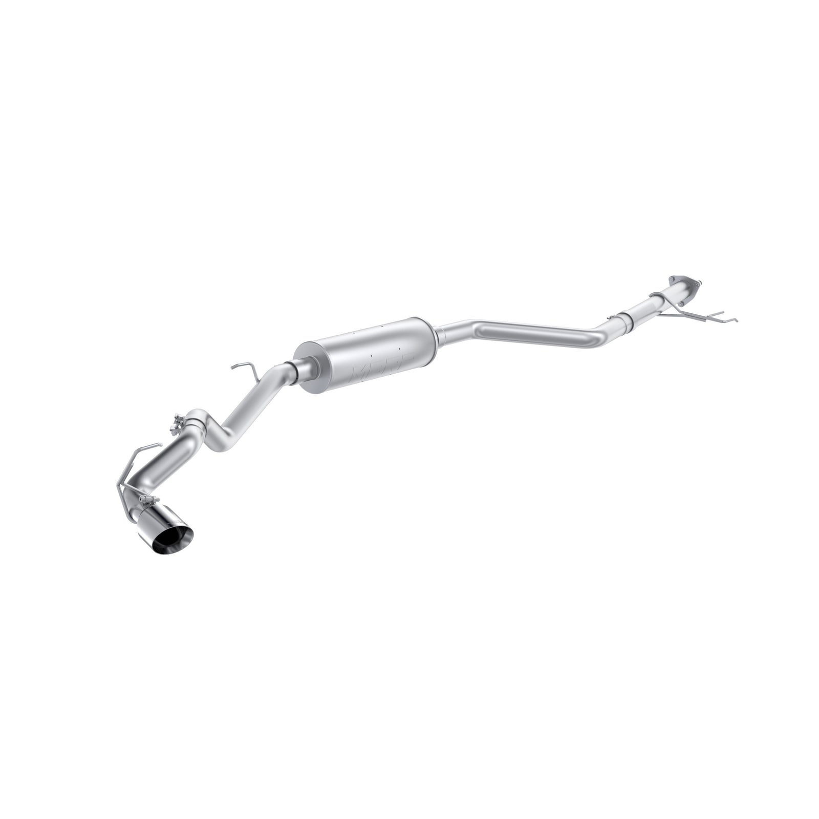 MBRP 17-20 Honda Ridgeline 3.6L T304 Stainless Steel 2.5in Cat-Back - Single Side - S5900304