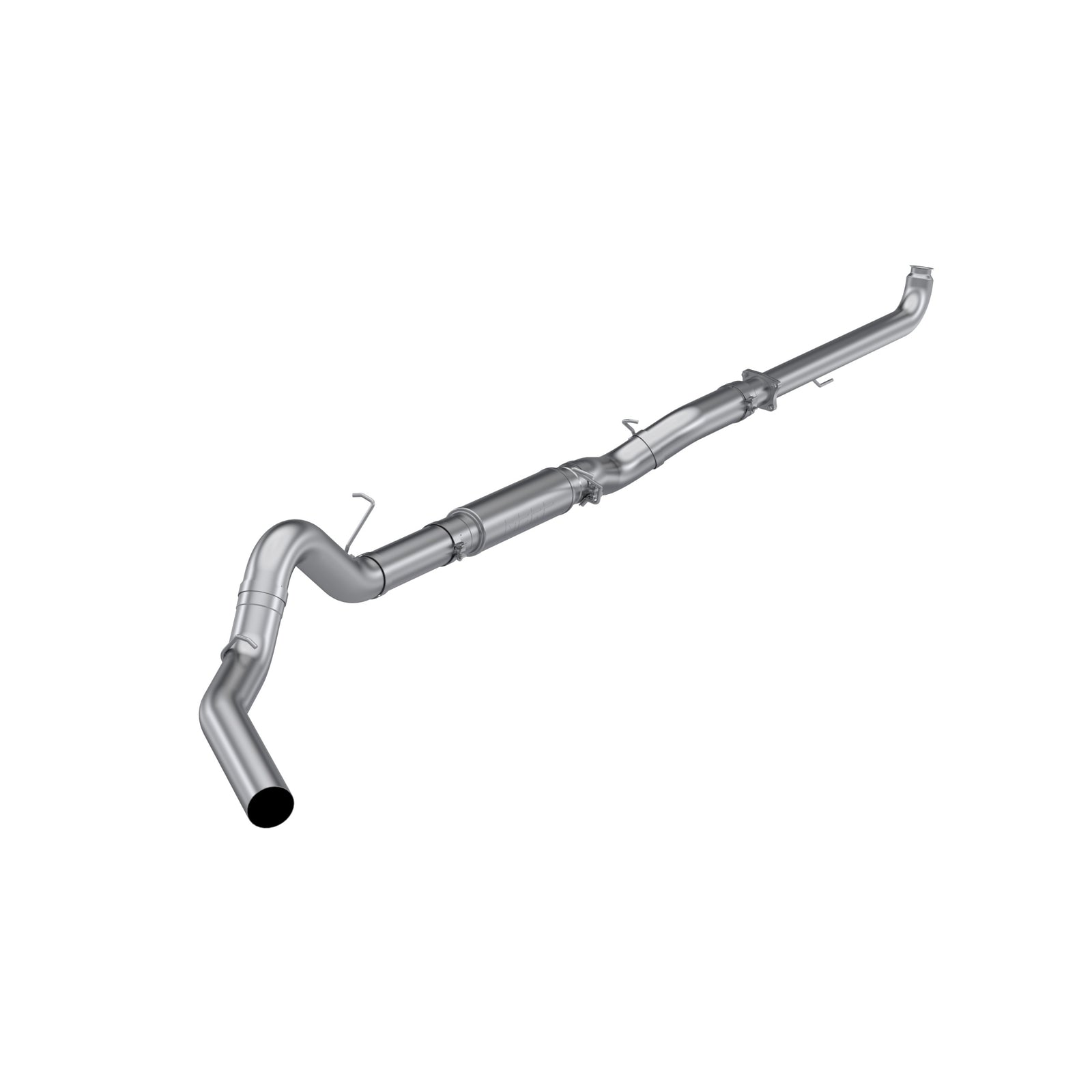 MBRP 01-04 Chevrolet/GMC 2500/ 3500 6.6L Duramax 5in Downpipe-Back Single Side Exit - AL - S60210P