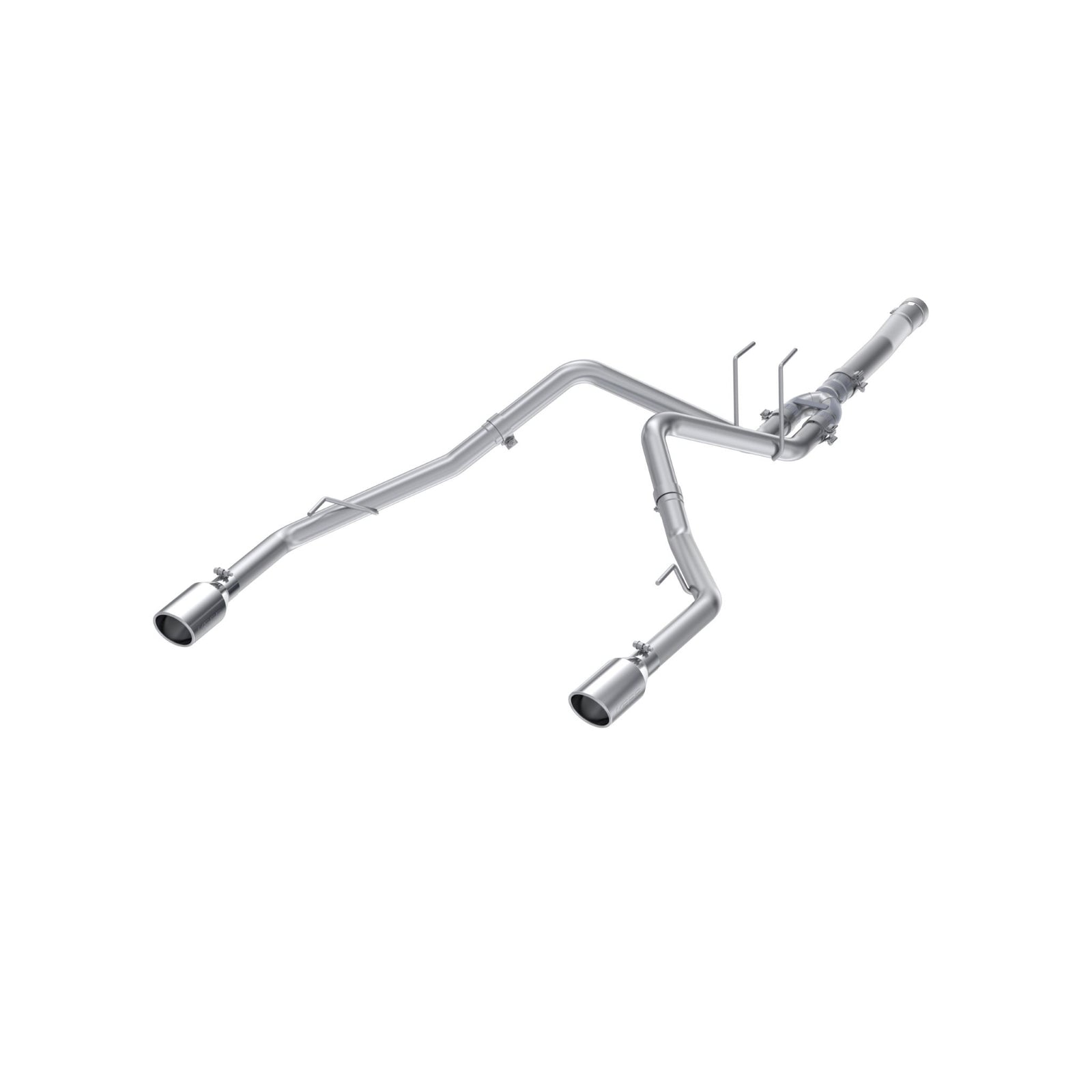 MBRP 2014 Dodge Ram 1500 3.0L EcoDiesel 2.5in Filter Back Exhaust Dual Split Rear Exit Alum - S6171AL