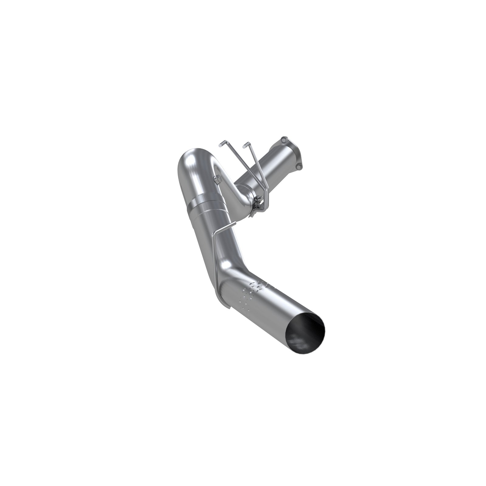 MBRP F-250/350/450 6.7 L 5in Filter Back Single Side Exit No Muffler AL - S62530PLM
