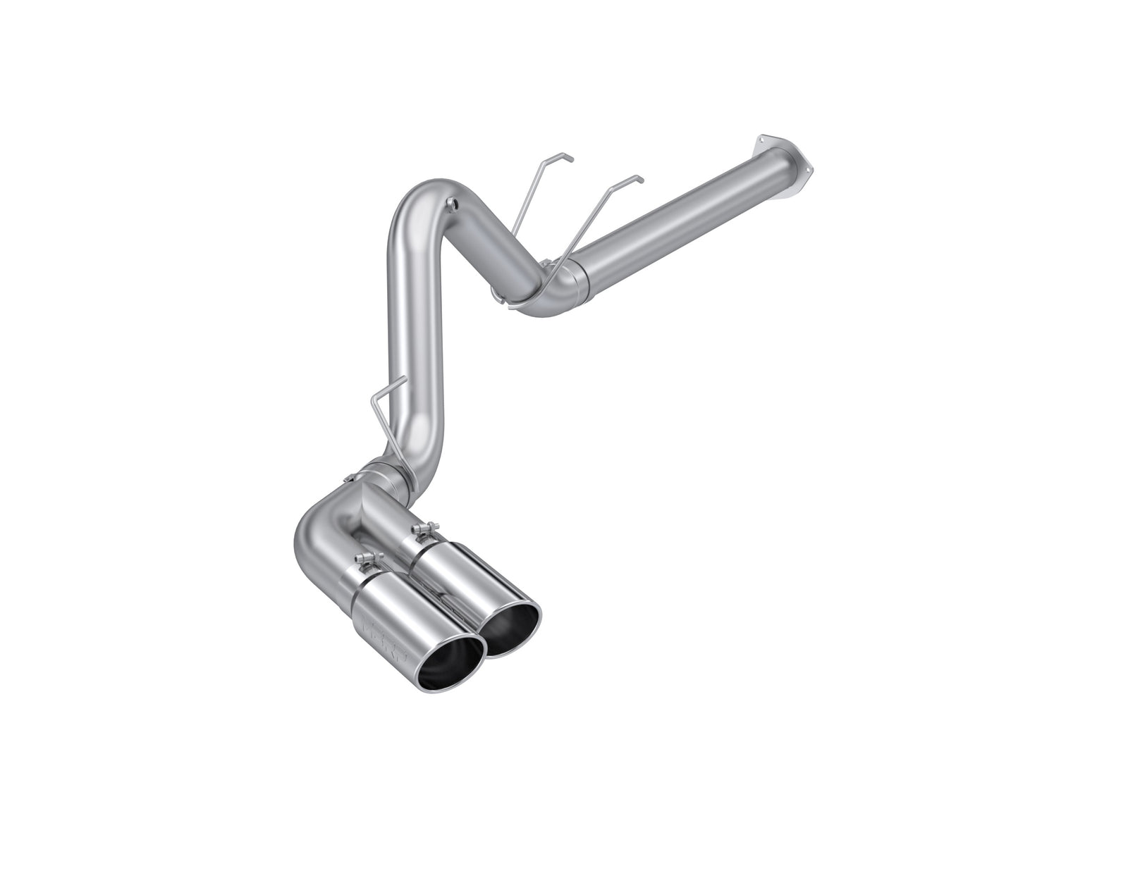 MBRP 17-19 Ford F-250/350/450 6.7L 4in Filter Back Single Side Dual Exit T409 Exhaust System - S6290409