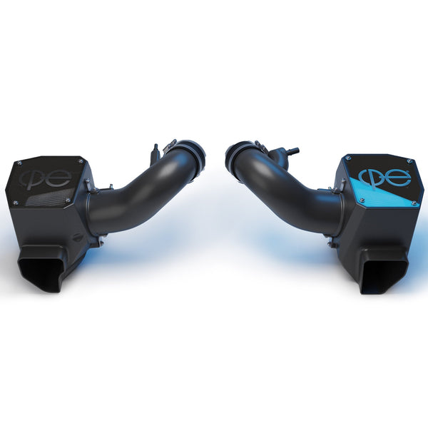 cp-e IceBox™ Dual Air Intake for Ford Mustang 5.0L ('24+) for 2024-2026 Ford Mustang - front view