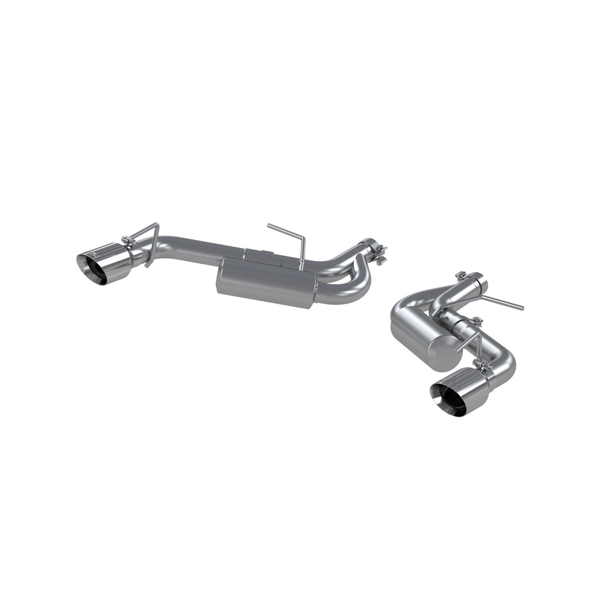 MBRP 16-19 Chevrolet Camaro 2.5in T304 Non NPP Axle Back Exhaust System - 4in Dual Wall Tips - S7038304
