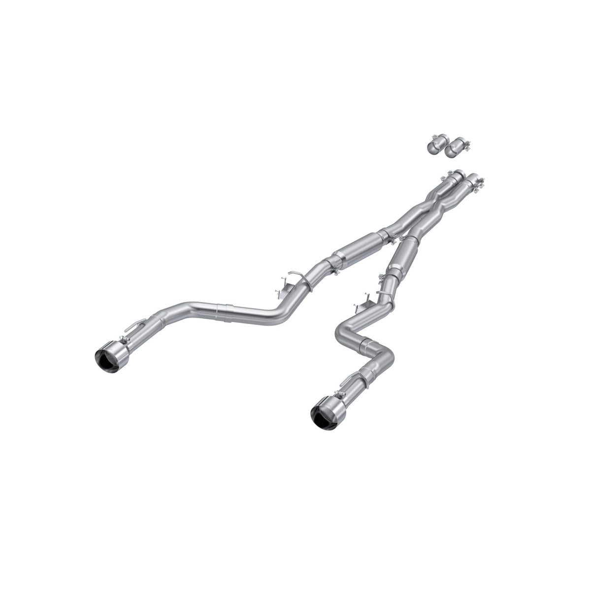 MBRP 17-21 Charger 5.7L 3in Dual Rear Exit Aluminized Catback Exhaust - S7117AL