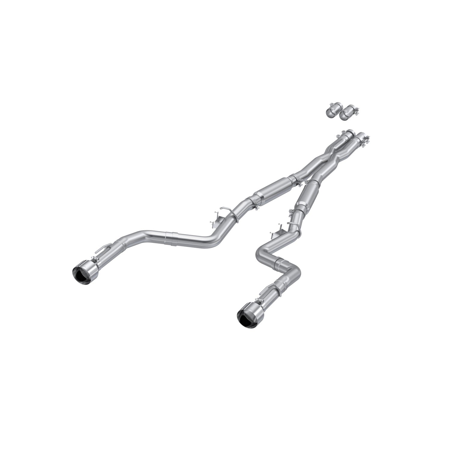 MBRP 17-21 Charger 5.7L 3in Dual Rear Exit Aluminized Catback Exhaust - S7117AL