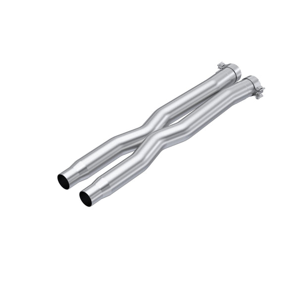 MBRP 16-19 Ford Mustang GT350 3in Resonator Delete X-Pipe - T409 - S7215409