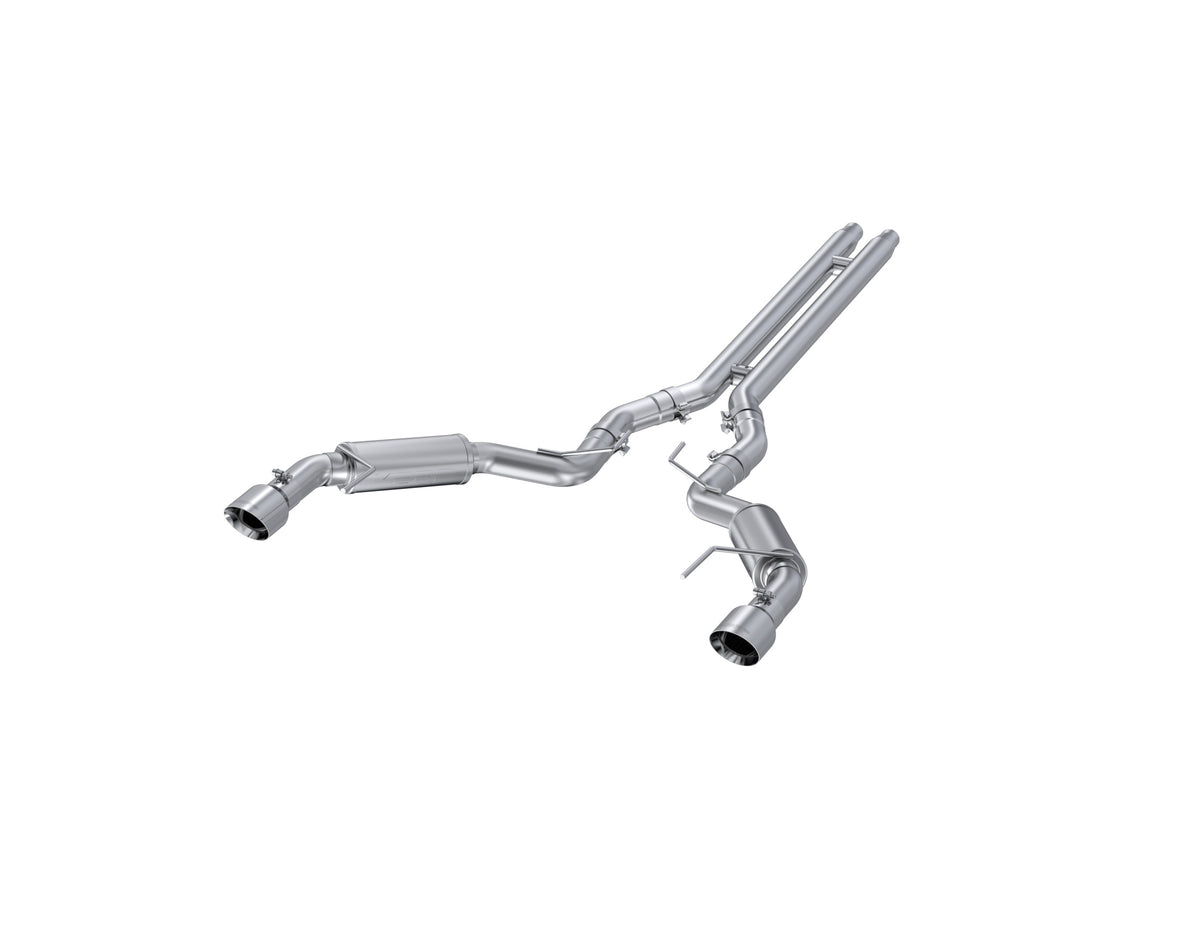 MBRP 15-17 Ford Mustang GT 5.0 3in Cat Back Dual Split Rear Race Version 4.5in Tips - T409 - S7278409