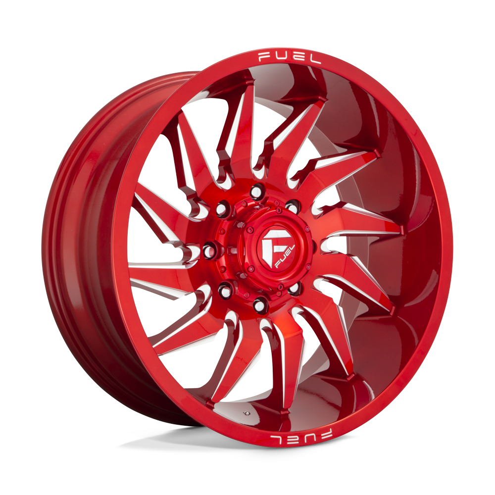 Fuel Off-Road D745 22X12 Candy Red Milled 6x139.7 -44mm