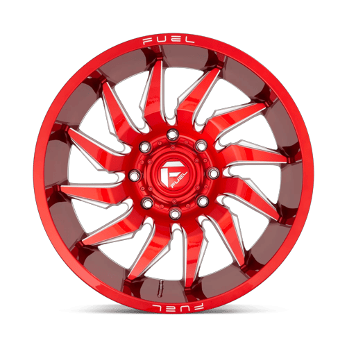 Fuel Off-Road D745 22X12 Candy Red Milled 5x127 -44mm