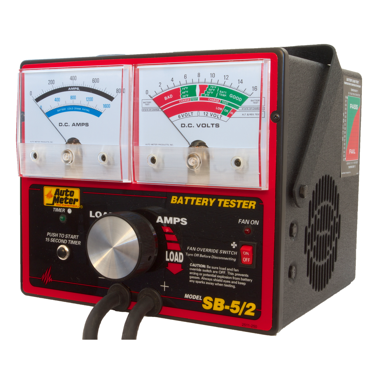 Autometer Battery Tester 800 AMP w/ Unloader - SB-5/2