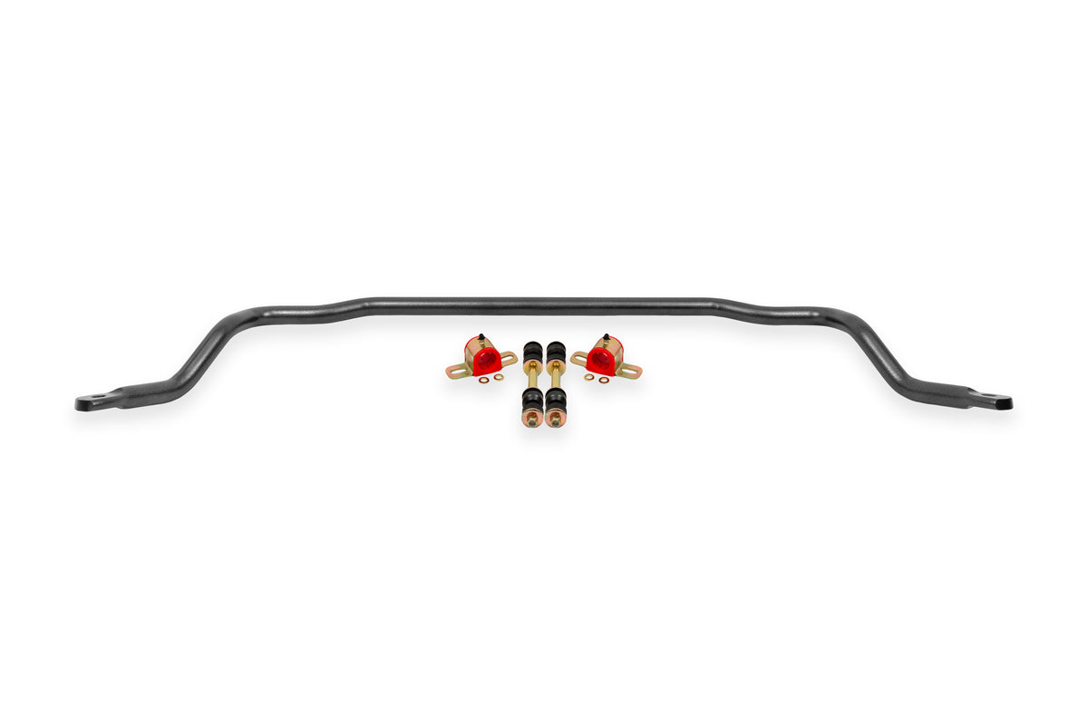 BMR 70-81 2nd Gen F-Body Front Solid 1.25in Sway Bar Kit w/ Bushings - Black Hammertone - SB008H