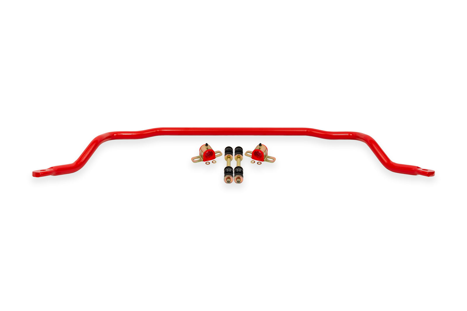BMR 70-81 2nd Gen F-Body Front Solid 1.25in Sway Bar Kit w/ Bushings - Red - SB008R