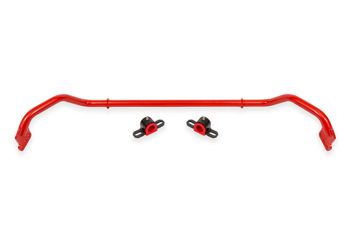 BMR 10-12 5th Gen Camaro Front Hollow 29mm Adj. Sway Bar Kit w/ Bushings - Red - SB016R