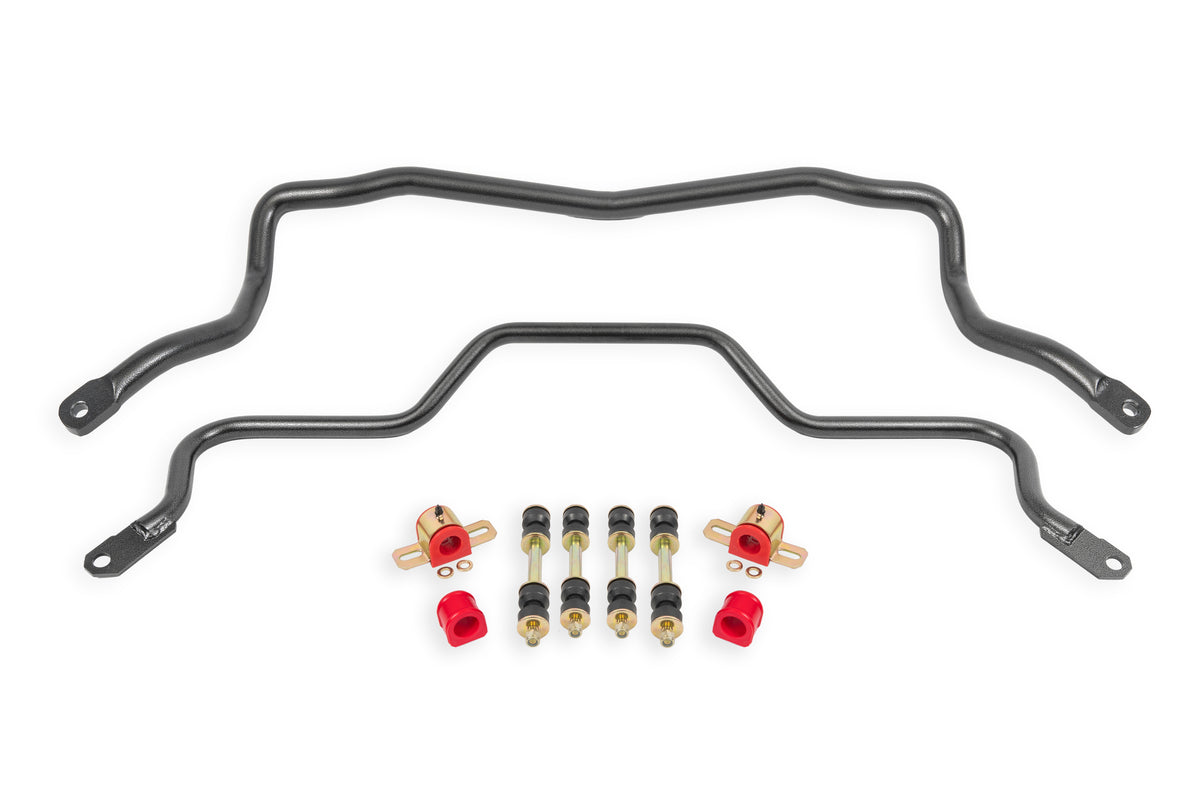 BMR 82-92 Chevrolet Camaro Front & Rear Sway Bar Kit w/ Bushings - SB027H
