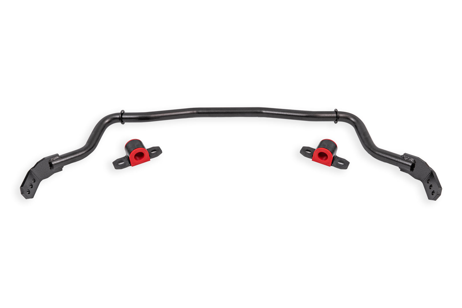 BMR 15-23 S550 Mustang Front Hollow 35mm 3-Hole Adj. Sway Bar Kit - Black Hammertone - SB044H