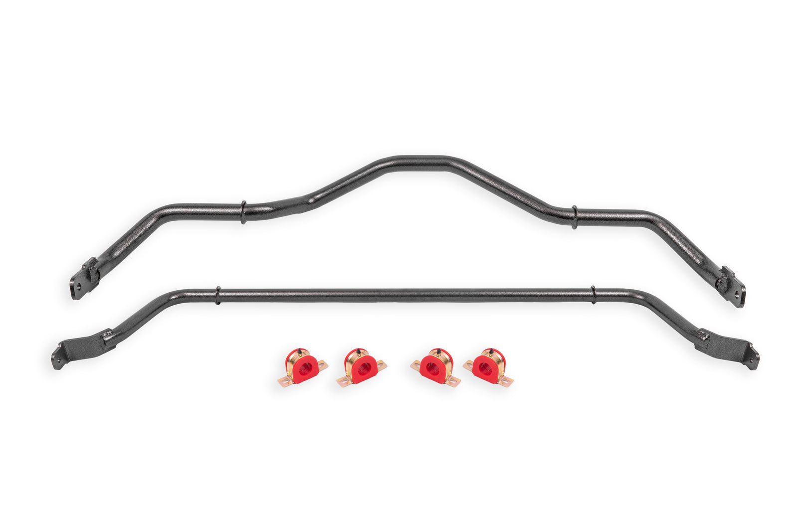 BMR 16-20 6th Gen Camaro Front & Rear Sway Bar Kit w/ Bushings - Black Hammertone - SB049H