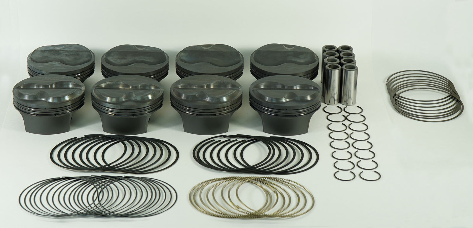 Mahle MS Chevrolet Small Block 396cid 4.170 x 1.062RCH 9.0cc 13.7CR Pistons (Set of 8) - 197754770