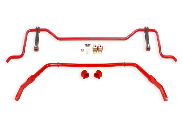 BMR 05-10 Ford S197 Mustang Sway Bar Package - Red - SBP010R for 2005-2014 Ford Mustang