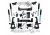 Superlift 11-19 Chevy Silv/GMC Sierra 2500 HD 6in Lift Kit w/ Bilstein Shocks - K150B - front view