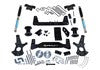Superlift 07-13 Chevy Silv/GMC Sierra 1500 4WD 6.5in Lift Kit w/ Bilstein Rear Shocks - K162B - angle view