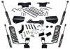 Superlift 17-19 Ford F-250/F-350 SuperDuty 4WD (Diesel Only) 4in Lift Kit w/ Superlift Shocks - K164 - front view