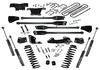 Superlift 05-07 Ford F-250/F-350 SuperDuty 4WD 4in Lift Kit w/ 4-Link Conversion & Superlift Shocks - K230 - front view