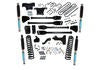 Superlift 11-16 Ford F-250/F-350 SuperDuty 4WD 6in Lift Kit w/ 4-Link Conversion & Bilstein Shocks - K237B - front view