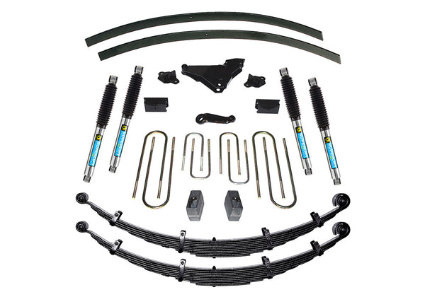 Superlift 00-05 Ford Excursion 4WD 7in Lift Kit w/ Bilstein Shocks - K640B - front view