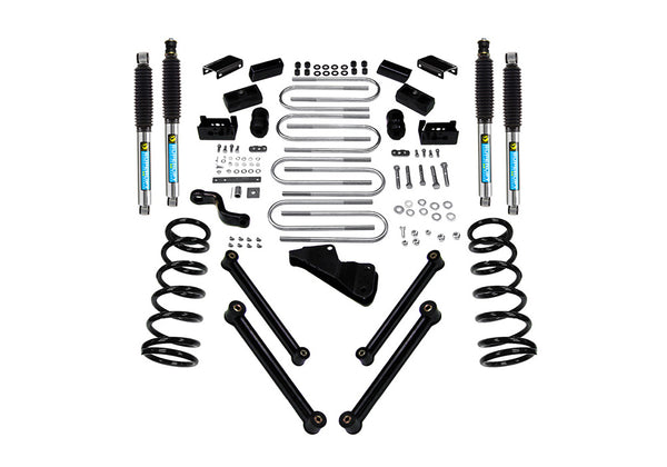 Superlift 03-08 Dodge Ram 2500/3500 4WD 4in Lift Kit w/ Bilstein Shocks - K832B - front view