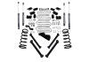 Superlift 10-13 Dodge Ram 2500/10-12 3500 4WD 6in Lift Kit w/ Bilstein Shocks - K967B - front view