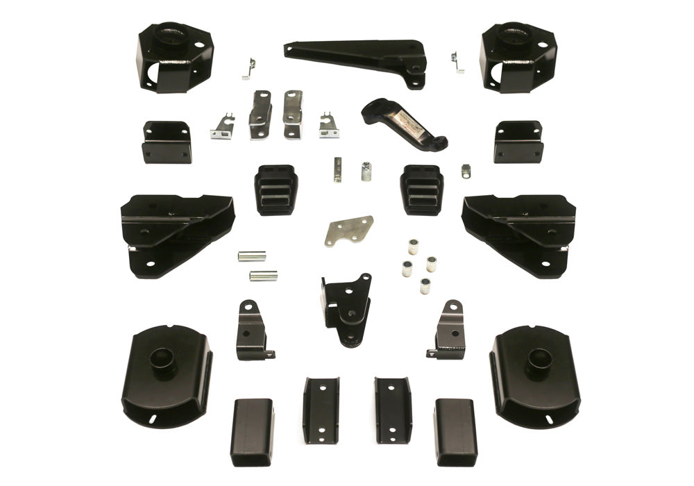 Superlift 14-18 Dodge Ram 2500 4WD 4in Lift Kit Coil Spacer Kit w/ Shocks Brackets - K970 - front view
