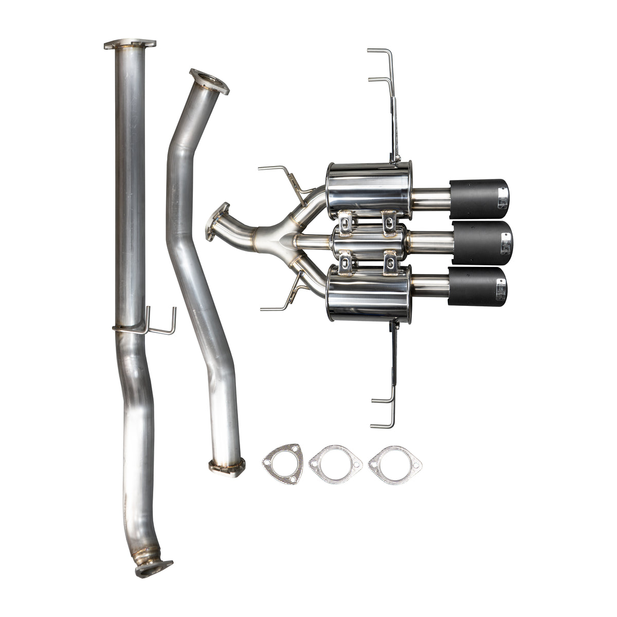 Injen 17-22 Honda Civic Type R 2.0L Turbo 3in 304SS Cat-Back Exhaust - SES1583CF