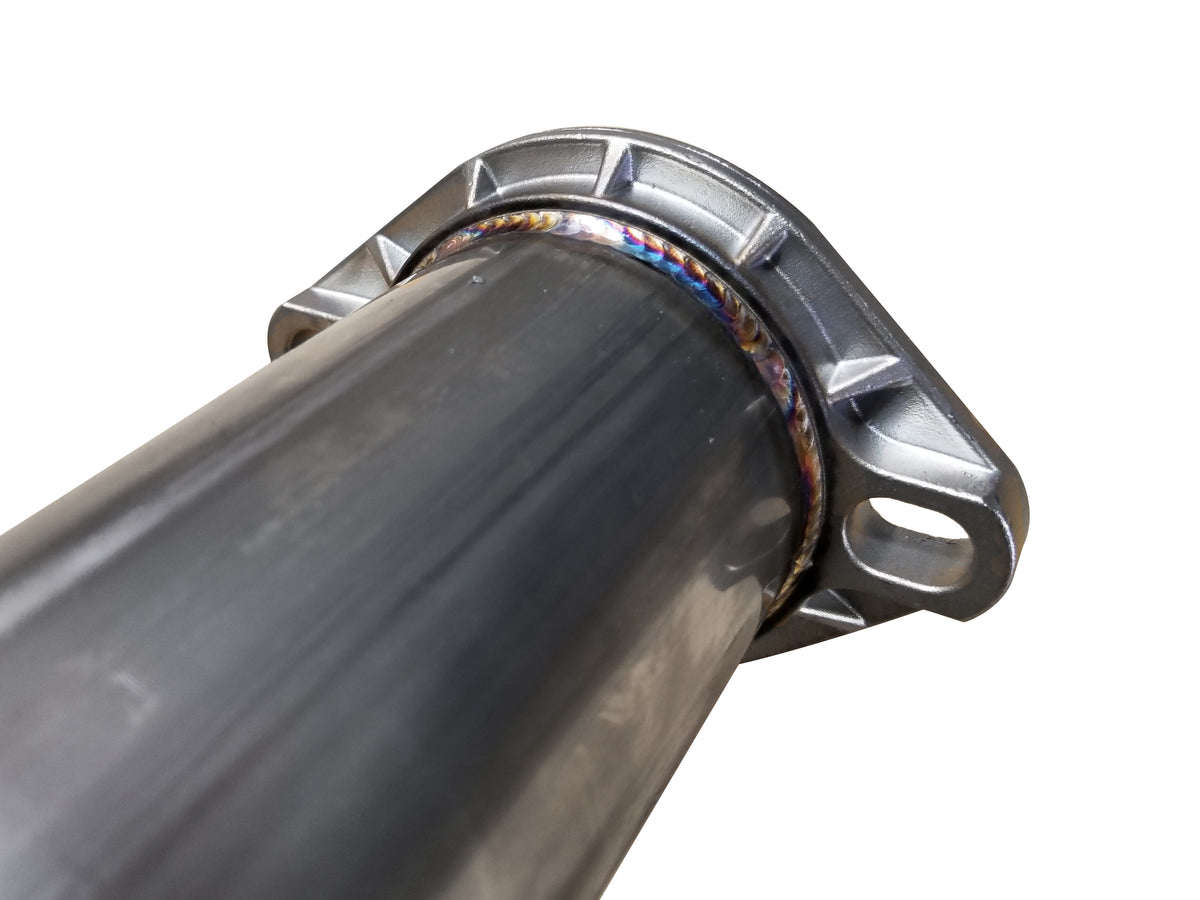 Injen 16-18 Ford Focus RS 3in Cat-Back Stainless Steel Exhaust w/ 4in Black Chrome Tips - SES9004
