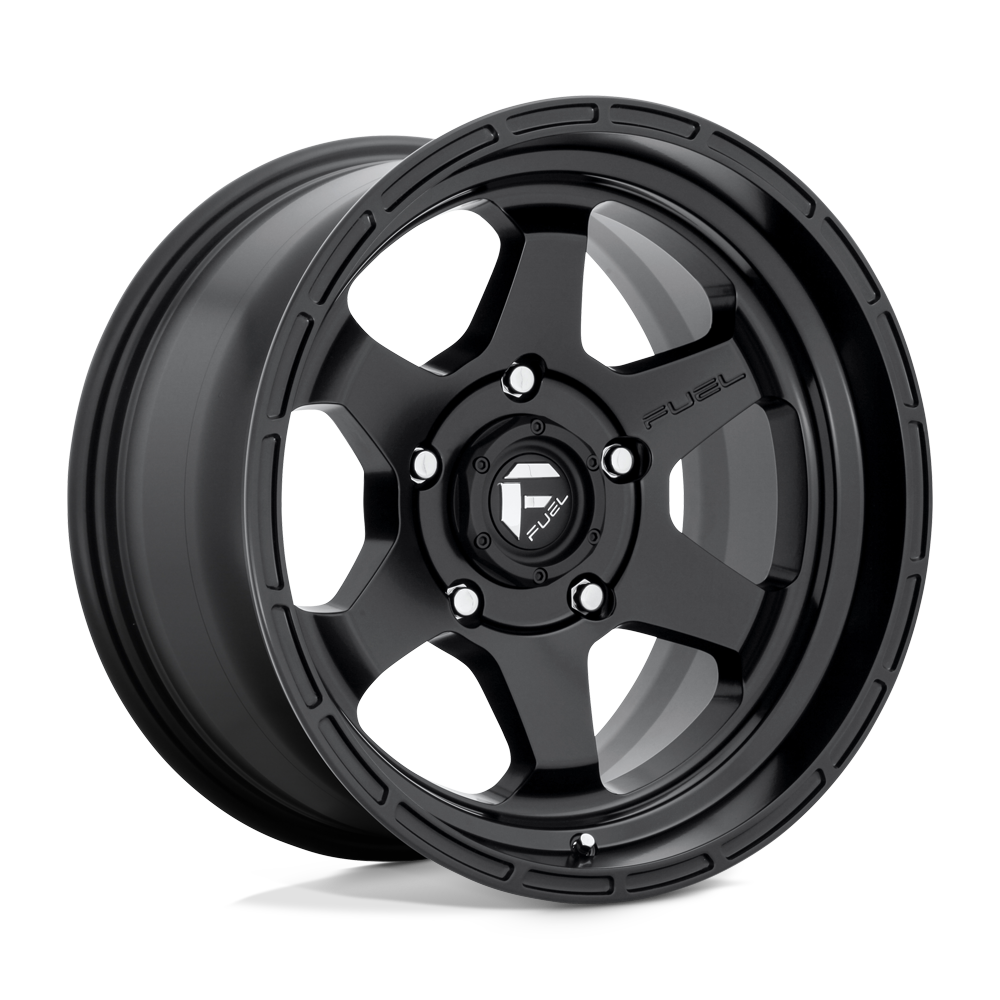 Fuel Off-Road Aluminum Wheels 16X7 Shok D664 Matte Black