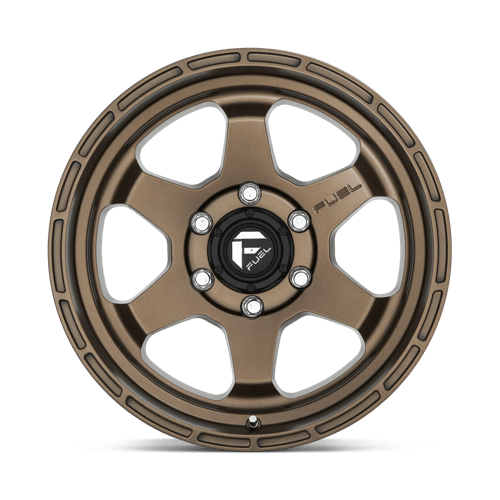 Fuel Off-Road Aluminum Wheels 17X9 Shok D666 Matte Bronze