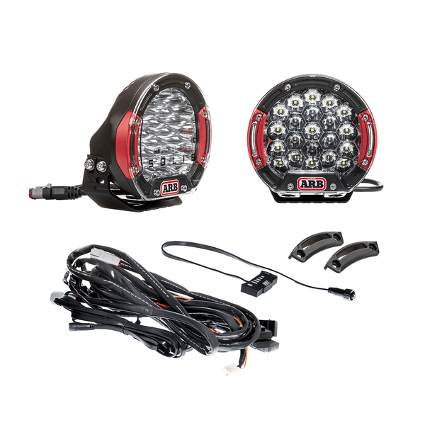 ARB Intensity SOLIS 21 2 Flood Kit With Loom - SJB21FKIT by ARB - front view