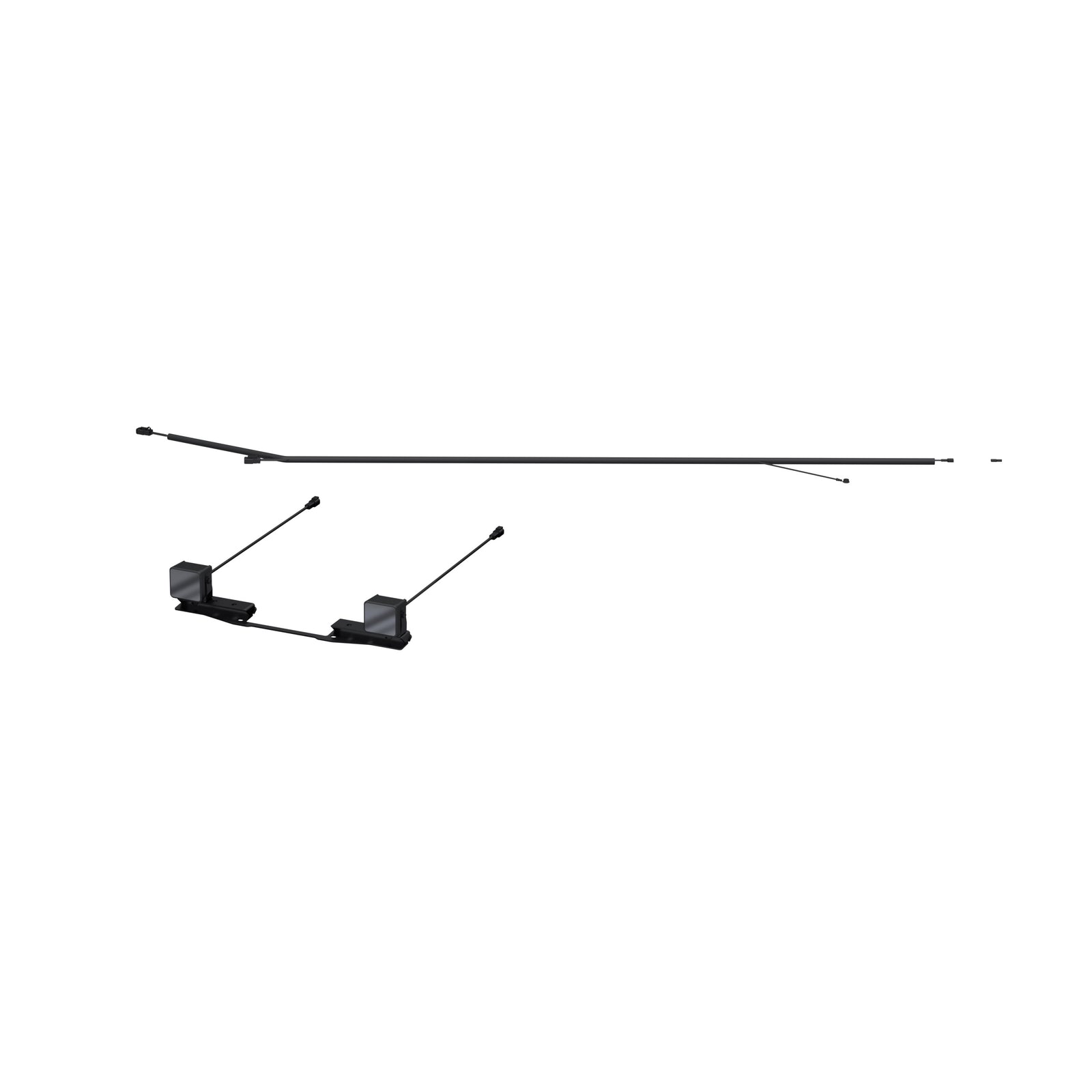 MBRP Bumper Light Kit Amber Flood Beam Ford Ranger Raptor 24-26 Upfitter Switch Models Only - SL5270-01FA
