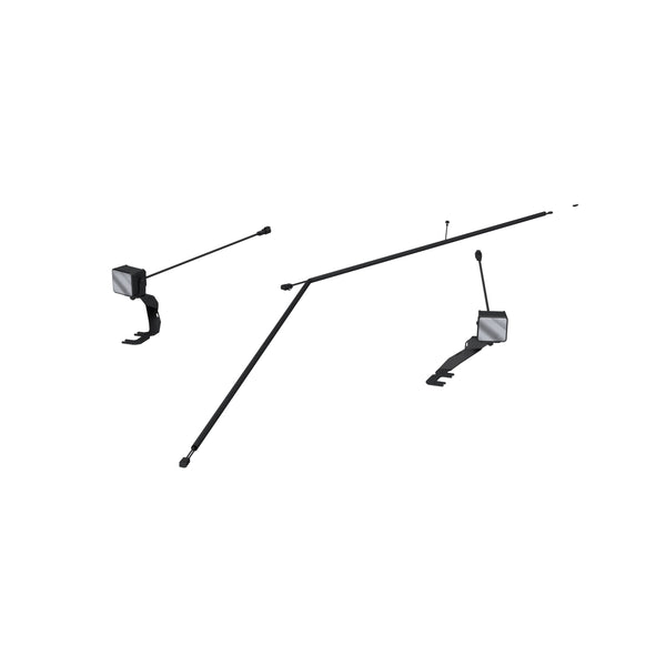 MBRP Ditch Light Kit Flood Beam Ford Ranger Raptor 24-26 Upfitter Switch Models Only - SL5270-02F
